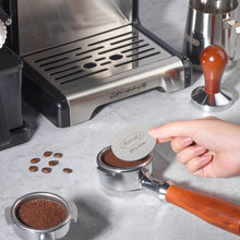 Load image into Gallery viewer, Attsky 58.5mm Espresso Puck Screen for 58mm Portafilter | 316 Stainless Steel, 1.7mm Thickness, 150um Mesh, Prevents Channeling, Even Water Distribution, Reusable, Dishwasher Safe
