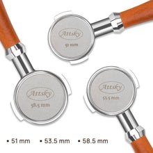 Load image into Gallery viewer, Attsky 58.5mm Espresso Puck Screen for 58mm Portafilter | 316 Stainless Steel, 1.7mm Thickness, 150um Mesh, Prevents Channeling, Even Water Distribution, Reusable, Dishwasher Safe