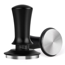 Load image into Gallery viewer, Attsky 53mm Spring Loaded Depth Adjustable Espresso Tamper for Portafilter | Spring Loaded Mechanism, Depth Adjustable Knob, Fits 53mm Basket, Stainless Steel Body, Non-Slip Handle, for Home Use