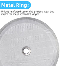 Load image into Gallery viewer, 6 Pieces Attsky French Press Filter, 4 Inch Stainless Steel Mesh Screen and Replacement Parts for French Press Coffee Maker