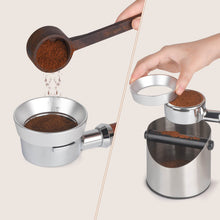 Load image into Gallery viewer, Attsky 58mm Portafilter Funnel, Espresso Dosing Funnel with Magnetic, Lightweight Aluminum Espresso Funnel, 58mm Dosing Funnel
