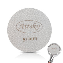 Load image into Gallery viewer, Attsky 51mm Espresso Puck Screen, Espresso Filter for 51mm Portafilter Filter Basket, Reusable Espresso Screen with 1.7mm Thickness 150μm 316 Stainless Steel
